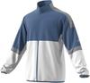 Adidas M TENNIS TEAM Wind Jacket with Tricot Hard Tennis Training Shirt HBB74 Crew Size Lining, (IK6093) Blue, J/S
