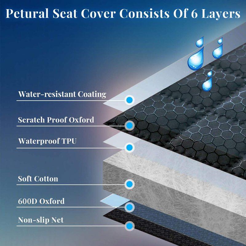 Чехол на автомобильное сиденье внедорожника для домашних животных, водонепроницаемый защитный коврик для собак, одеяло на заднее сиденье