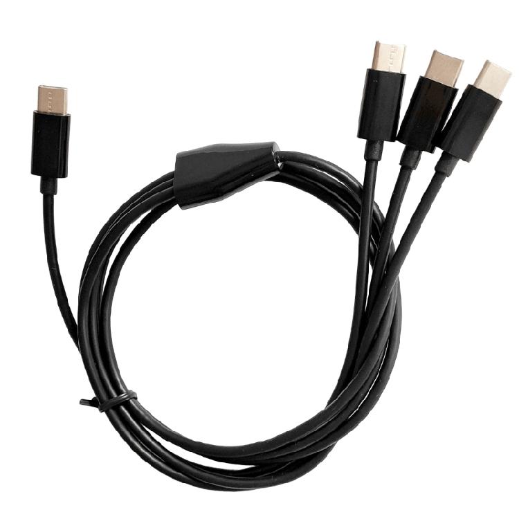 USB C Многофункциональный кабель для зарядки USB C Мульти-кабель 3 в 1 Зарядный шнур Адаптер