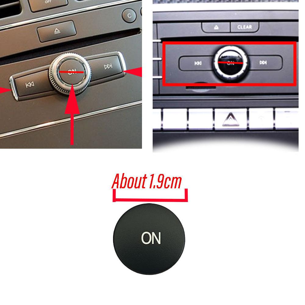 Автомобильная консоль, панель переключателя громкости, кнопка с блестками для Mercedes Benz ABCE GLA CIA ML GL SLK Class X164 W176 W245 W204