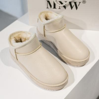 Водонепроницаемые и лыжные ботинки, зимние новые женские модные повседневные утепленные зимние ботинки, короткие хлопковые туфли