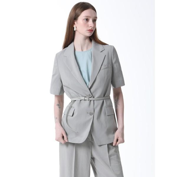  She S miss льняной пиджак с поясом, цена 318 000 вон 