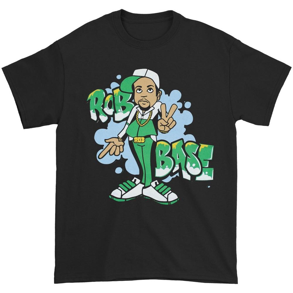 Мужская футболка Rob Base Graffiti Черная