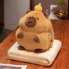 Nap Pillow Capybara Plush Doll Multi-Function Capybara Anime Fluffty Toy Capybara Hand Pillow  Kids