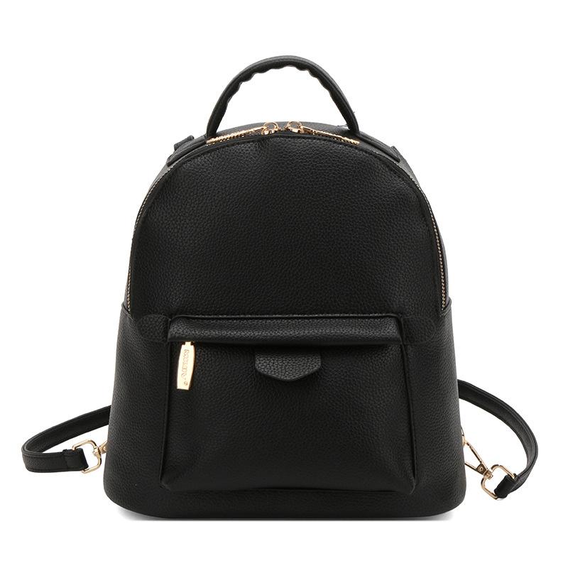 Рюкзак женский рюкзак новая дорожная сумка текстура ПУ досуг путешествия школьный рюкзак