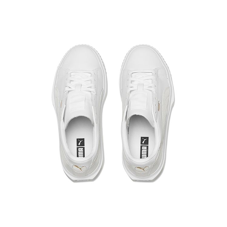 Puma Court Breaker Casual Low-Top Sneakers Unisex Sneakers White Gray 369191-01