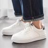 Little white shoes men's trend autumn new breathable sports heightening sports leisure board shoes one pedal trendy shoes