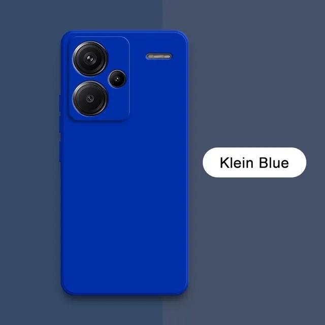 Жидкий силиконовый чехол для телефона Xiaomi Redmi Note 13 Pro Plus 360 Camera Защитная мягкая задняя крышка RedmiNote13 13Pro Сумки