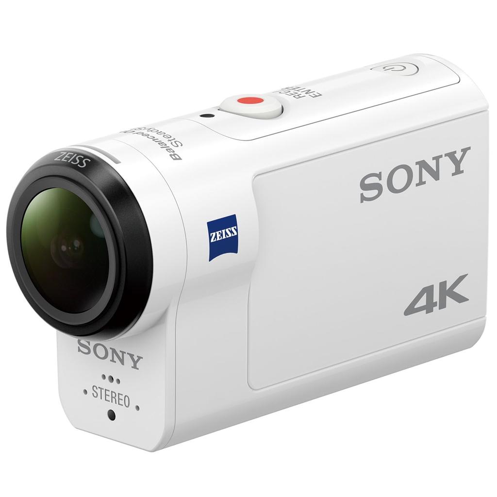 Sony Wearable Camera Action Cam 4K Spatial Optical Image Stabilization Model + (FDR-X3000)