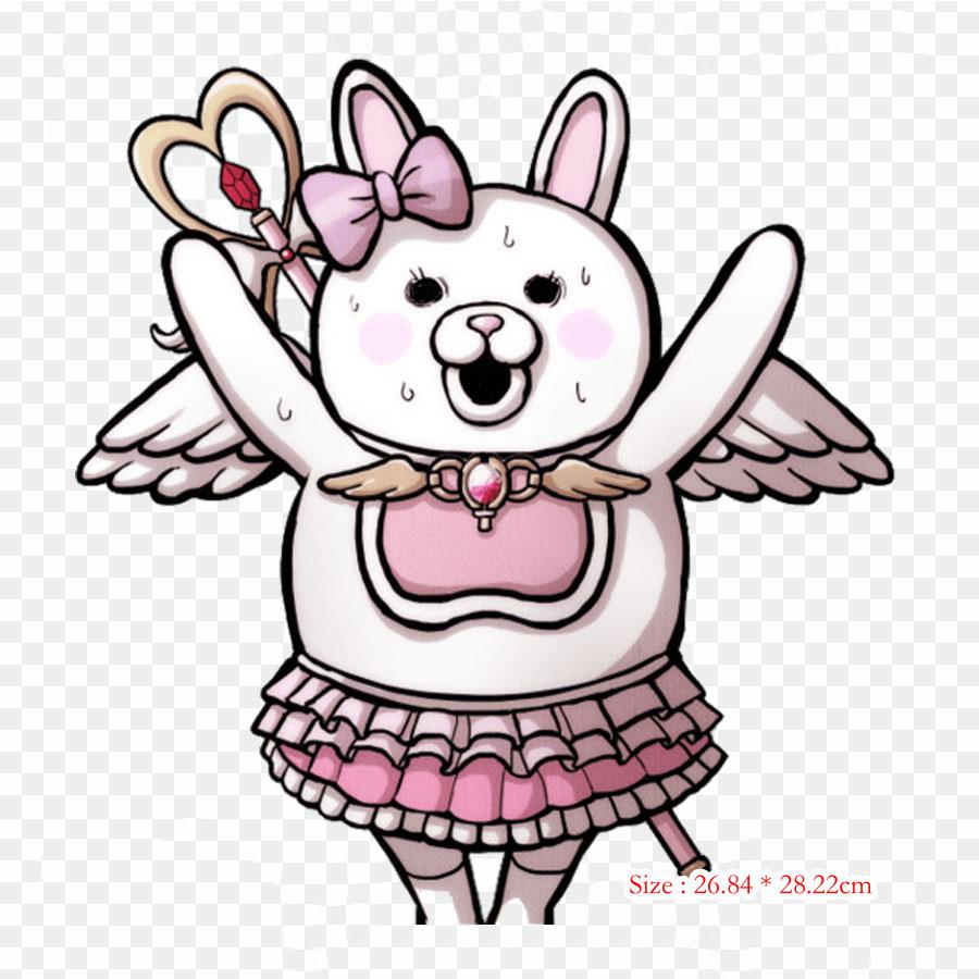 Leon Kuwata Danganronpa V3 Killing Harmony Leon Kuwata Print Sticker On Clothes DIY Thermal Stickers For T-Shirts Patch Iron On Transfer Patch