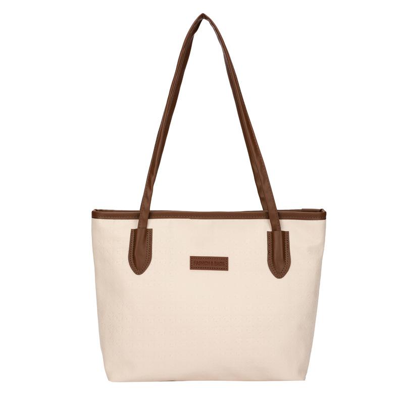 Сумка для студенток колледжа, вместительная, женская, 2024, новая, повседневная, сумка через плечо, нишевый дизайн, классная сумка-тоут для поездок на работу