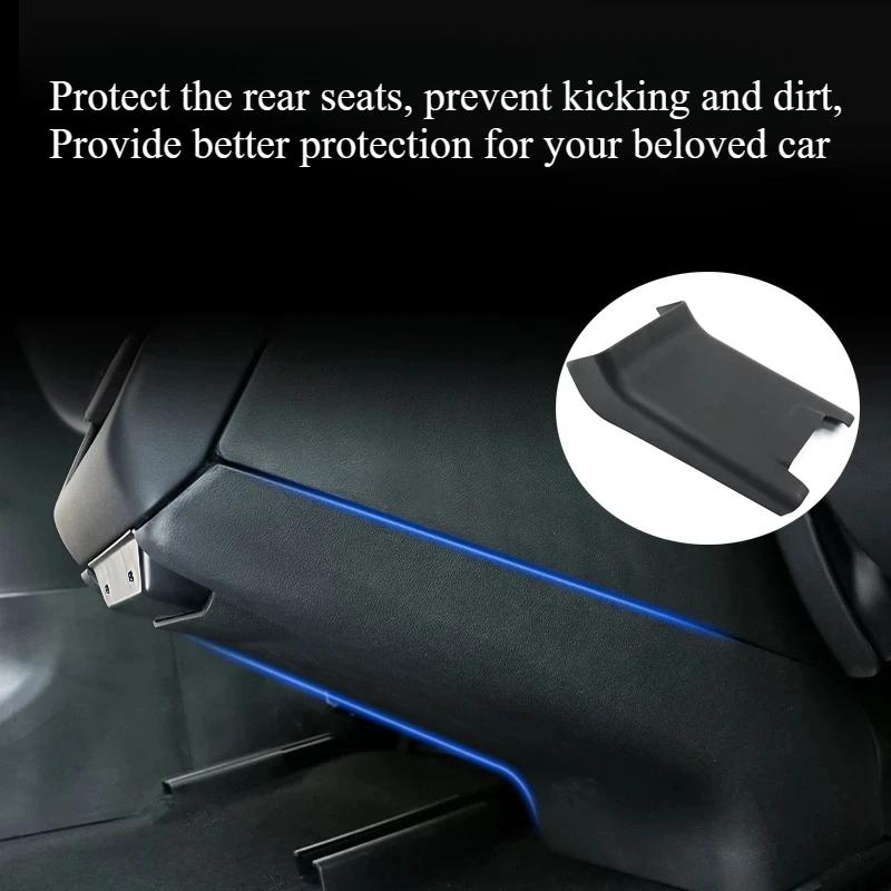 For Tesla Model 3 Highland Model Y Juniper 2025 Back Kick Panel Cover Rear Seat Child Anti-Kick Board Anti Dirty Kick Proof Mats