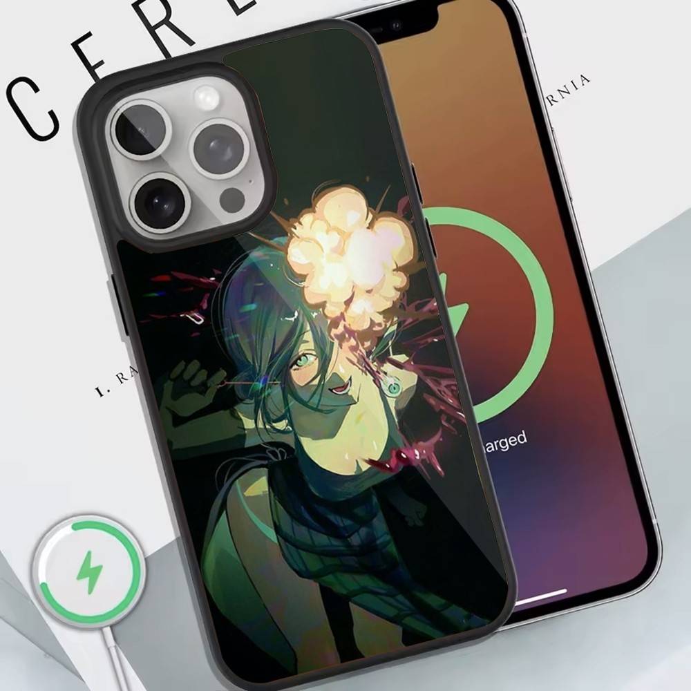 Чехол для телефона R-Reze Denji из фильма Для iPhone 17,16,15,14,13,12,11,Pro,Max,Plus,Mini,SE4,E Магнитный Magsafe Беспроводная зарядка
