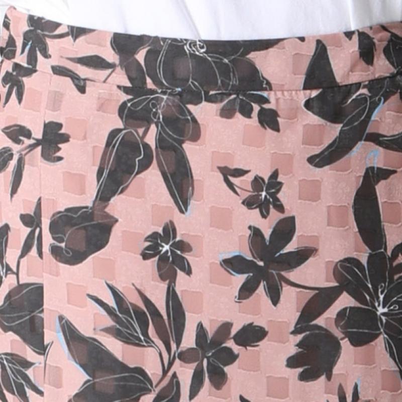  She S miSS Женственная юбка-миди с цветочным принтом Mood