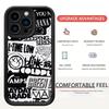 Мультяшная Черная Пазловая Лестница Защитный Чехол для iPhone 14/15/16/17 Pro Max
