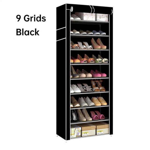 Multi-ayer Shoe Rack Removable Storage Shelf Space-saving Shoe Modern Shoes Organizer Stand Holder Home Furniture Shoe Cabinet