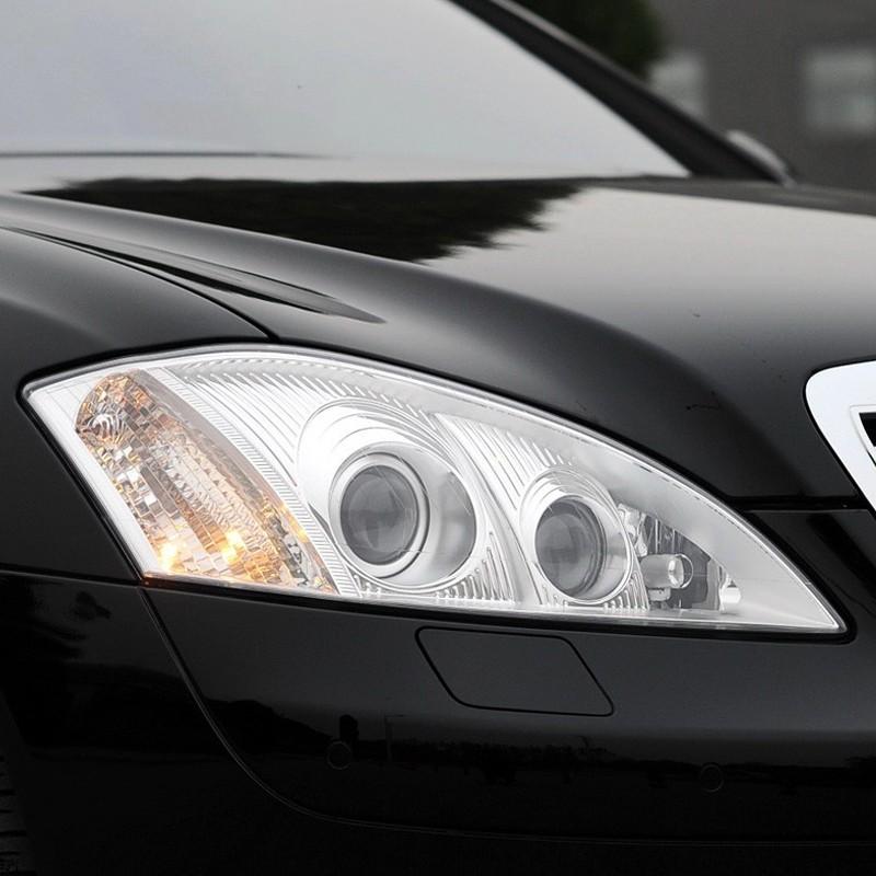 Для Mercedes-Benz S-Class W221 2006-2009 Автомобильная фара Стекло Фары Крышка Корпус S300 S350 S400 S500 S600 2006 2007 2008 2009