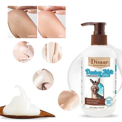 Молочко для тела Donkey Milk Освежающее нежирное молочко для тела Увлажняющий питательный Увлажняющий лосьон для тела