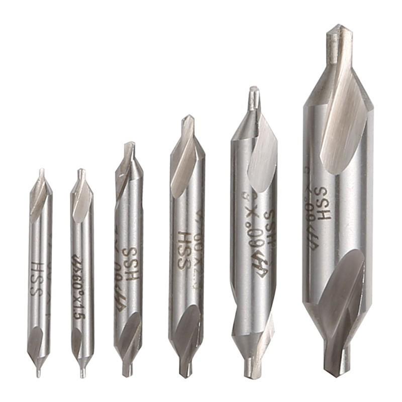 High-Speed Steel Chamfering Drill for Bodhi Buddha Beads - No Cone Guard, Composite Center