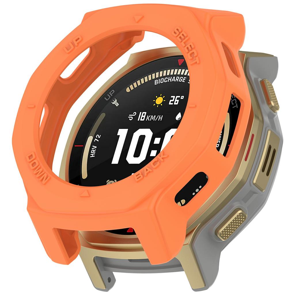 For Huami Amazfit T-Rex 3 Pro 44mm Watch Case Semi-Enclosed Armor TPU Shockproof Protective Cover