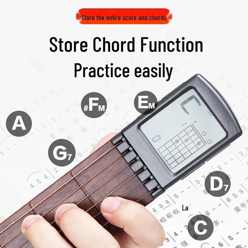 Ukulele Chord Trainer: Pocket Guitar Finger Trainer & Fretboard Practice Tool