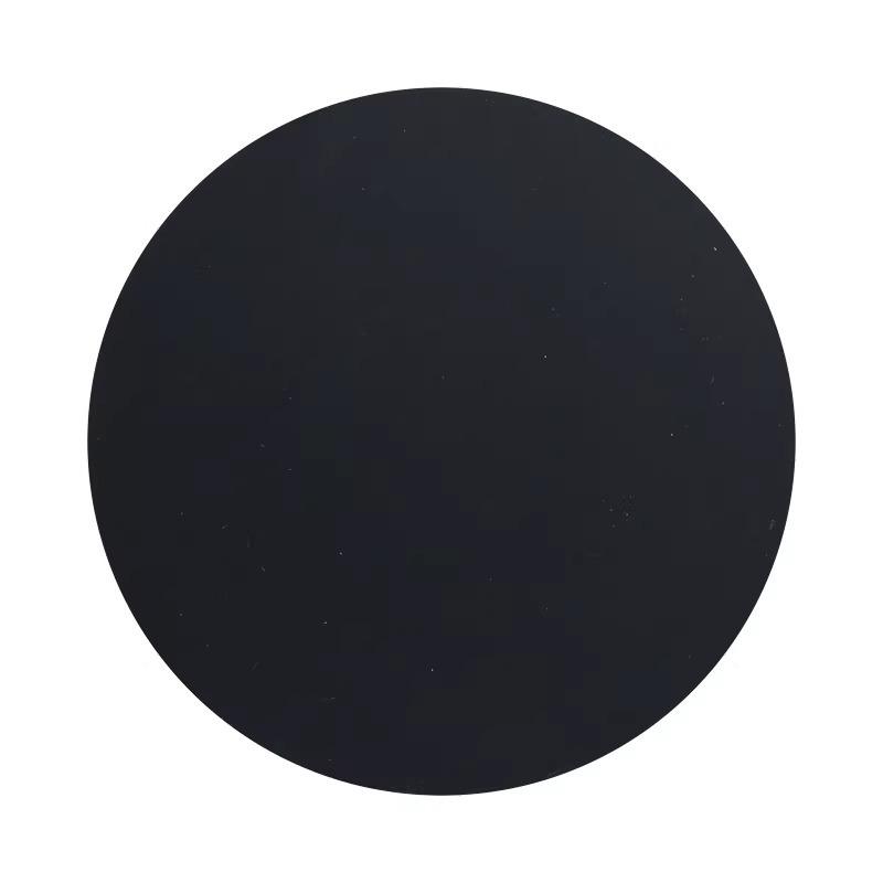 Household silicone thermal insulation mat High temperature resistant simple vegetable mat Round coaster Food grade dining table thermal insulation