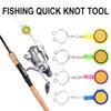 2 шт. Многофункциональный инструмент для завязывания узлов, инструмент для вязания рыболовных узлов, крутые гаджеты, рыболовные аксессуары, крышки для крючков для начинающего рыболова