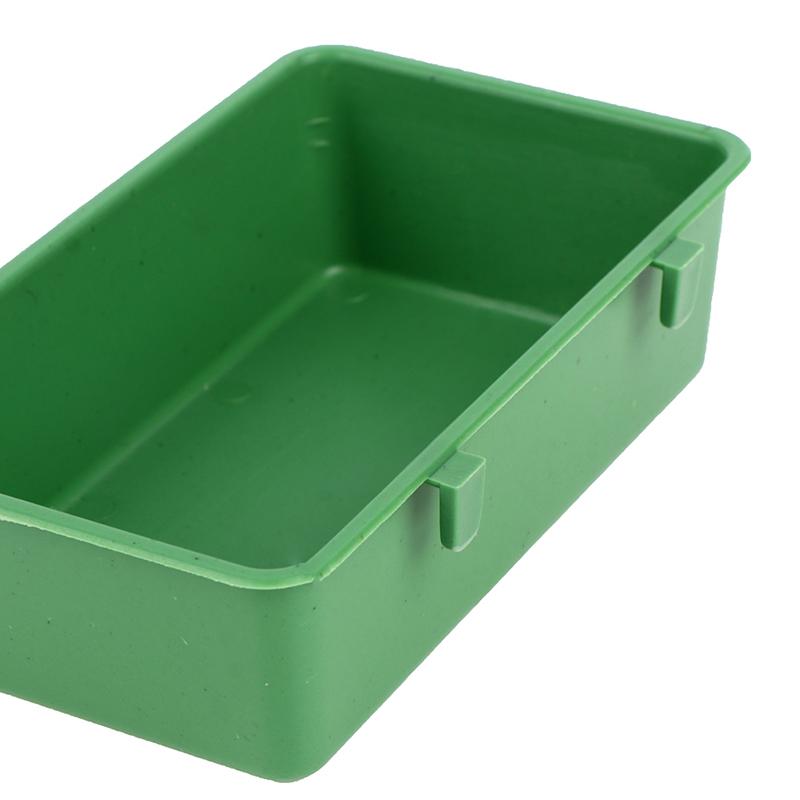 Small Plastic Bird Bath Tub Parrot Shower Bathtub Bird Food Bowl For Feeders