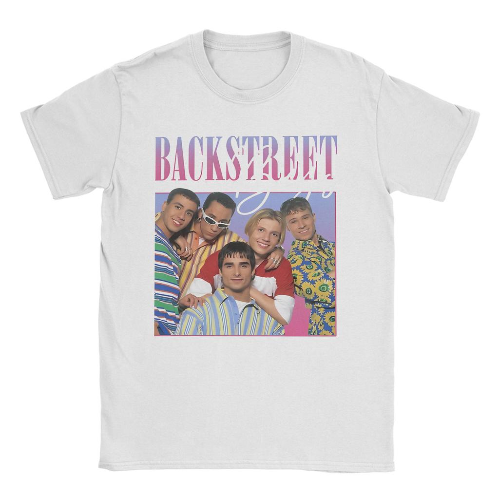 Самый смешной идол из Бэкстрит Футболка для мужчин Backstreet Boys Повседневная футболка с коротким рукавом с круглым вырезом Графические топы