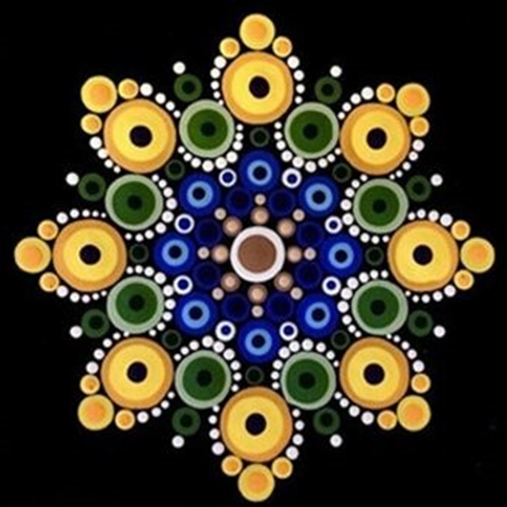 5D алмазная живопись, поделки, украшения для дома, настенная Мандала, цветок, декоративная картина, вышивка крестиком, полный комплект