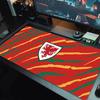 Коврик для мыши Wrexham AFC Большой игровой коврик для стола Нескользящий коврик для ноутбука и планшета XXL Игровой коврик для мини-ПК С заблокированным краем_xia