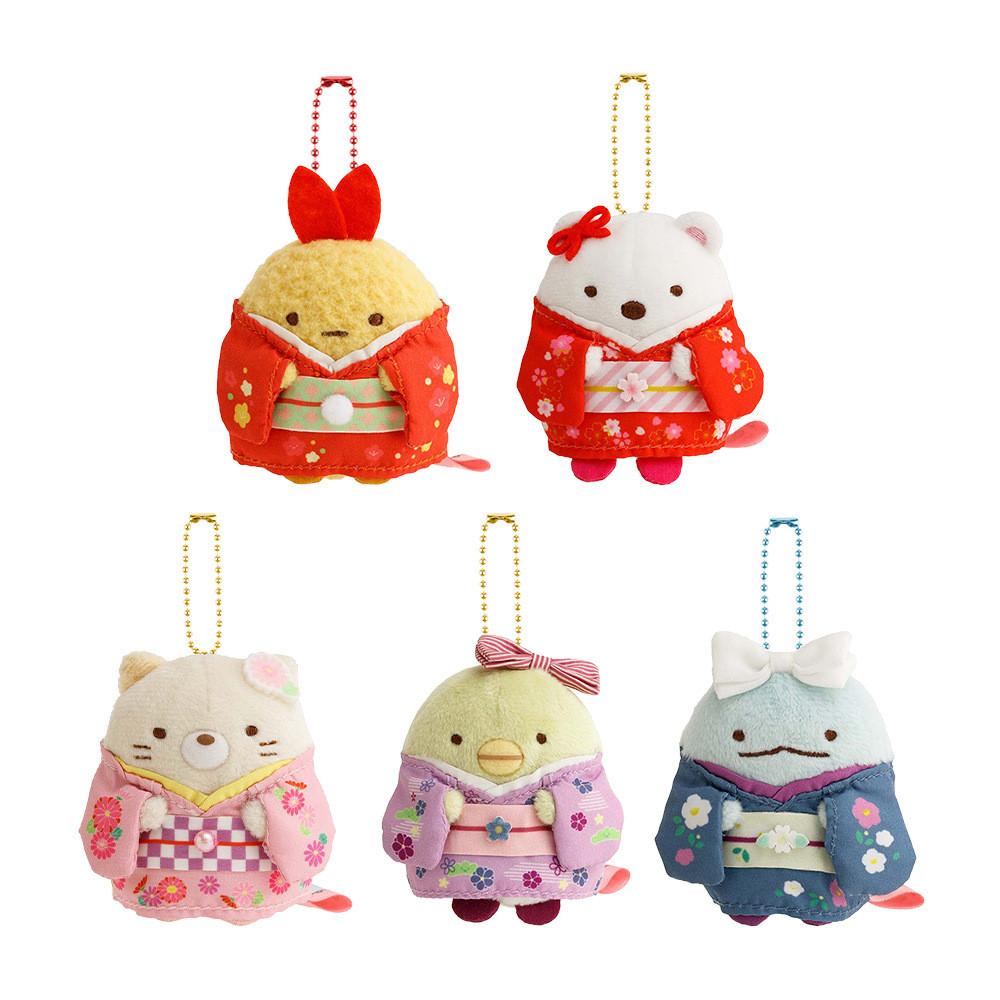 Wafuku Plush Sumikkogurashi Toy Cartoon Animal Gift Backpack Pendant Keychain