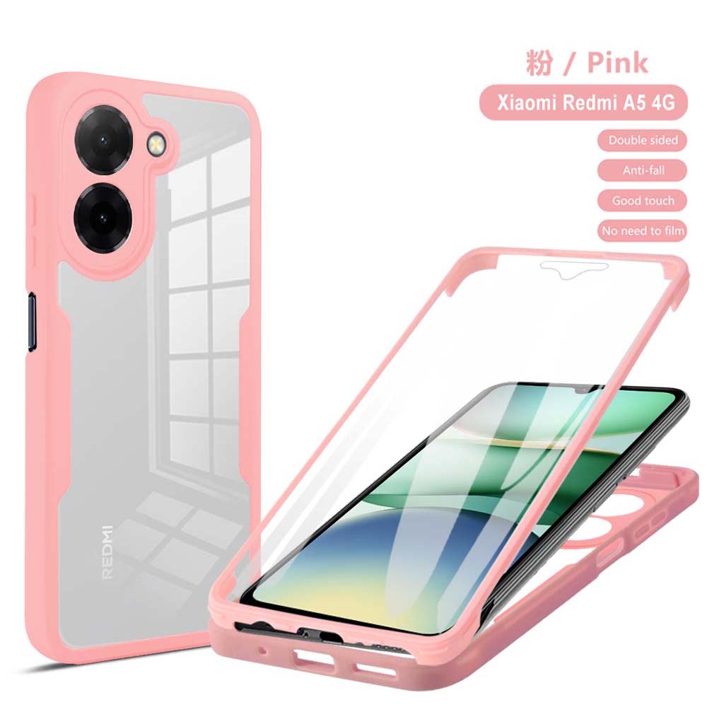 Защитная пленка на 360 градусов для всего корпуса, прозрачный чехол для Redmi A5 4G Global, размер 171 мм, противоударный чехол для телефона