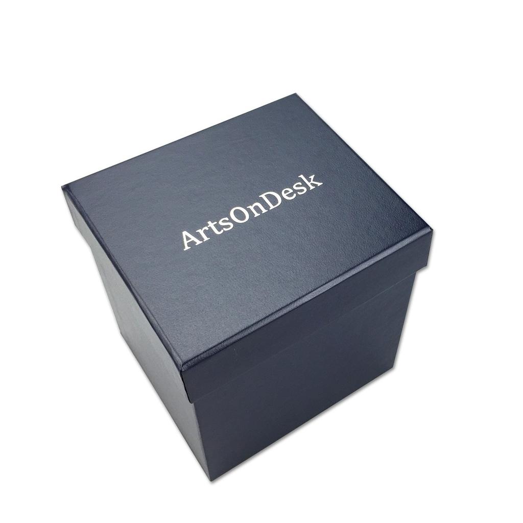 ArtsOnDesk Modern Art Pen Holder St203 Stainless Steel Satin Finish Patented Pen Pencil Pen Desk Business - Stand, Case, Tray, Organizer, Gift, Gift.