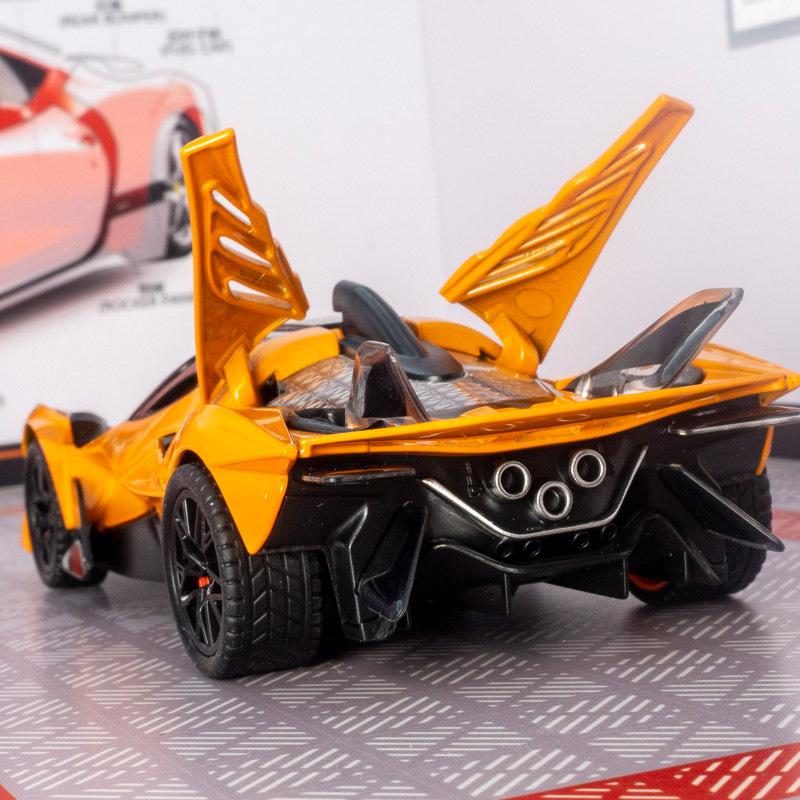 Моделирование сплава супер модель автомобиля мальчик акустооптический инерционный игрушечный автомобиль украшения