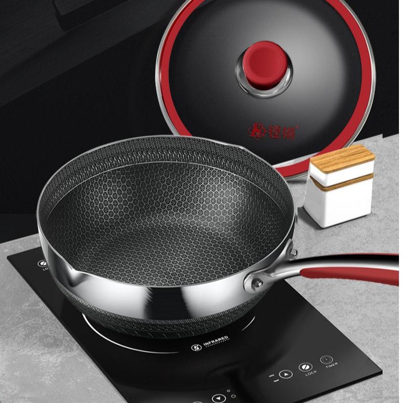 316 Stainless Steel Milk Pot Hot Small Thickened Instant Noodles Boiled Milk Mini Pot Household Soup Pot Induction Cooker