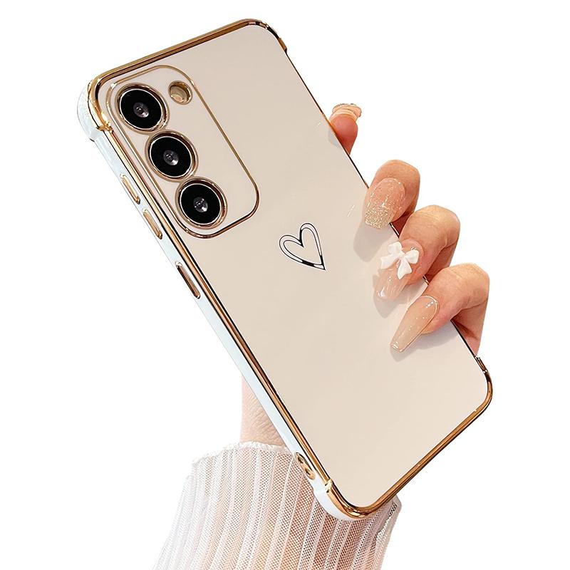 Роскошный чехол с покрытием для Samsung Galaxy A14 A34 A54 A24 A04S A12 A23 A33 A54 A12 A52 A24 Электроplated Силиконовый Мягкий Чехол Fundas