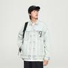 Men'S Spring Loose American Tooling Jacket Clothes High Street Vintage Washed Trendy Denim Jacket