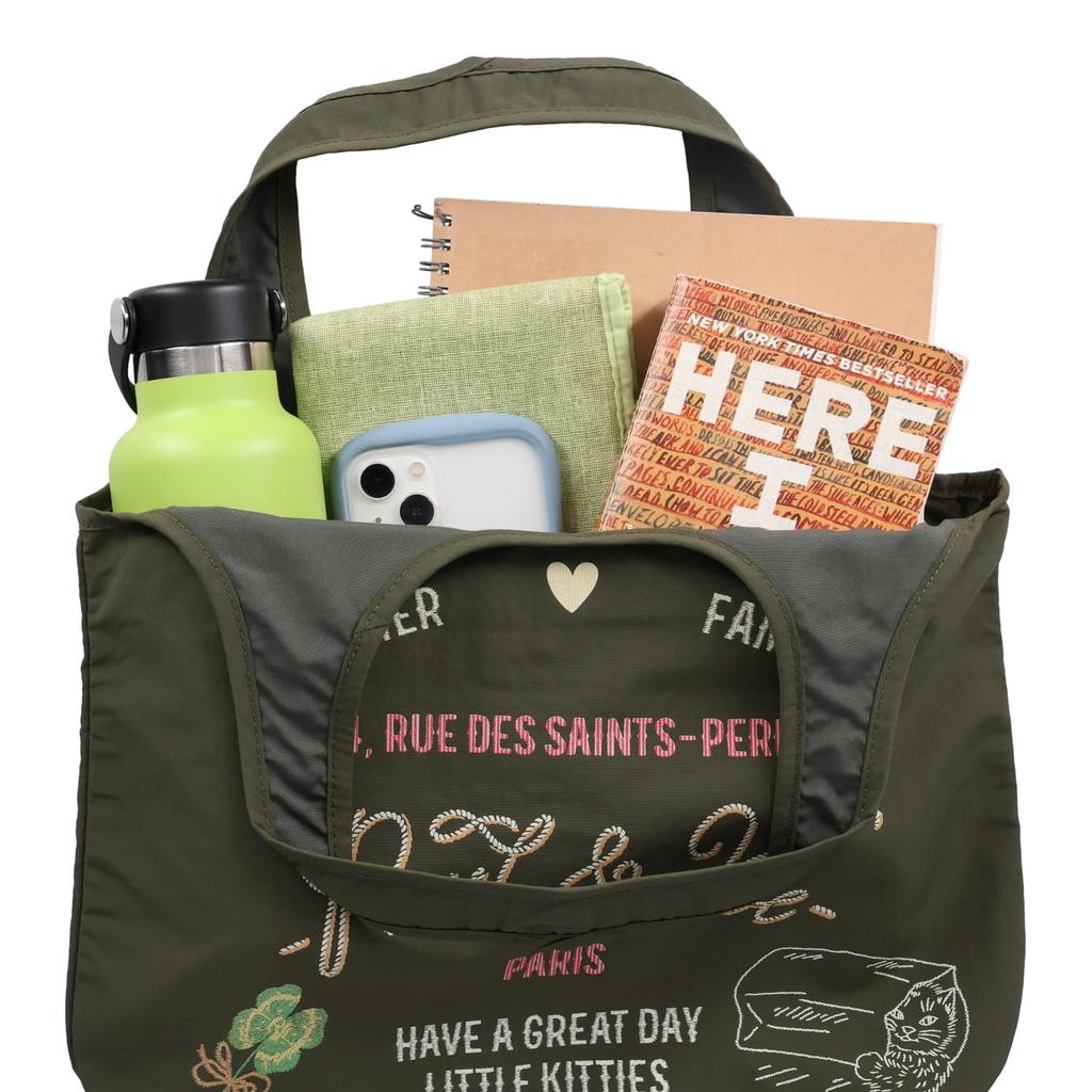 Paul Joe Эко-сумка Paris Atelier Paul Joe ACCESSOIRES [Paul & Joe] & Сумка/Мой (Черный Женский & 000952-0001-02