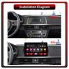 2Din Android Car-Play Car Radio,KIA Optima 2016-2020,Multimedia Player Head Unit Stereo GPS Navigation BT WIFI,1+16GB