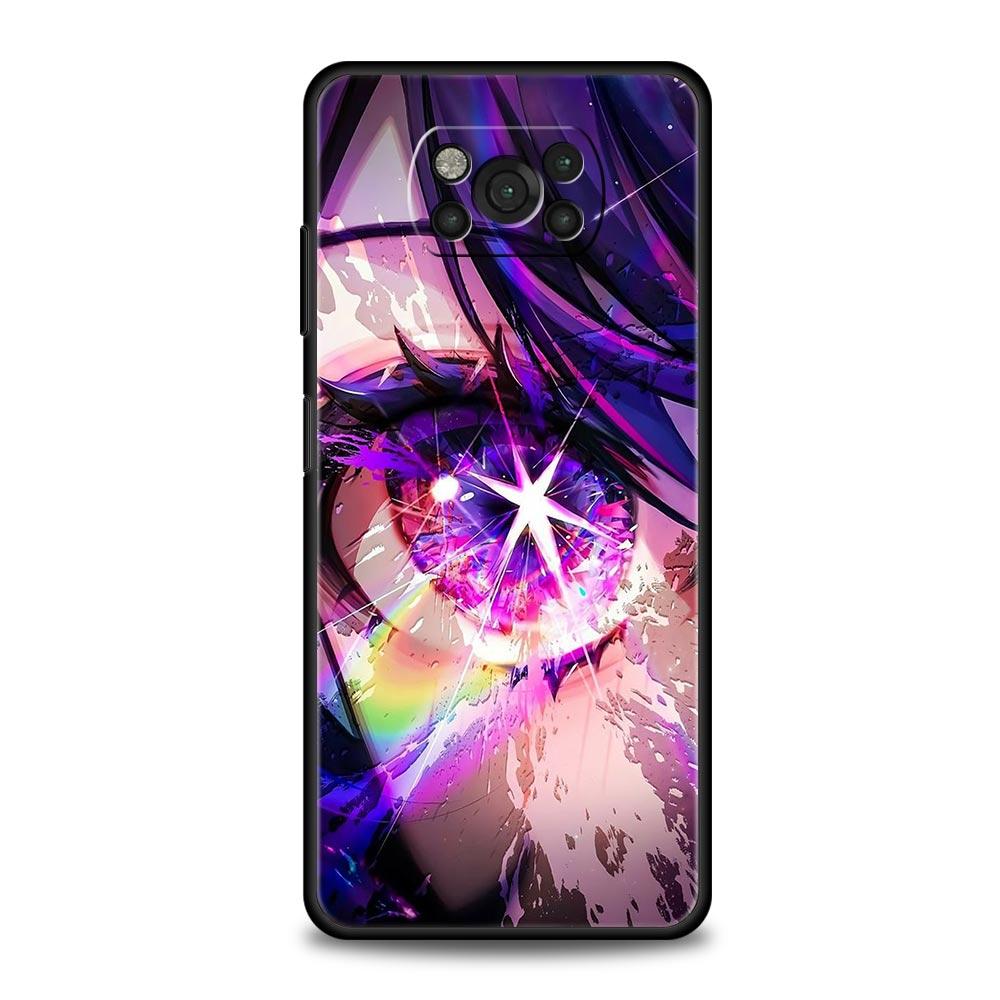 Мультяшный милый дизайн Глаза Чехол для телефона Для Xiaomi Poco X6 X5 Pro X4 X3 NFC F5 Pro F4 F3 GT M5 M4 Pro 5G M3 C51 C50 C55 Мягкий чехол