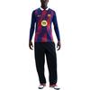 Nike ФК Барселона 2025/26 Домашняя игровая футболка для мужчин Nike Dri-FIT Футбольная реплика с длинным рукавом HJ4611-456