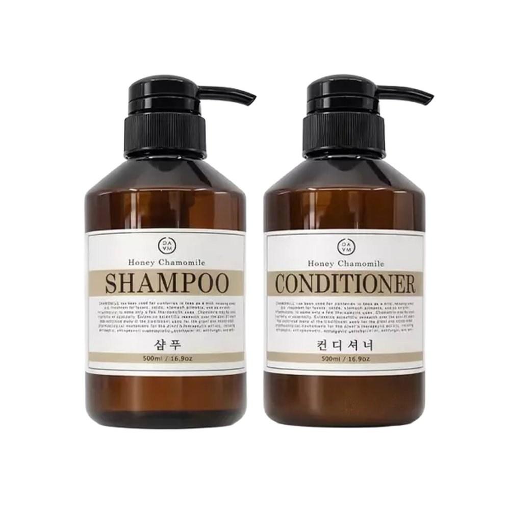 DAMA Honey Chamomile Shampoo 500ml + Conditioner 500ml Bathhouse Gym 1 pcs