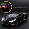 1/24 Lamborghini In League Car Sportive Diecast Sound Model & Light Pull Back Car Toy for Children's Hot Wheel LP770