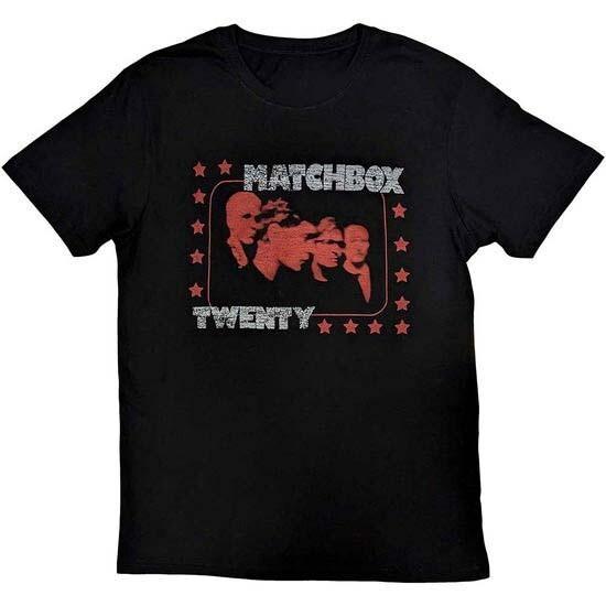 Matchbox Twenty Футболка черная полноразмерная Подарок фанату Унисекс