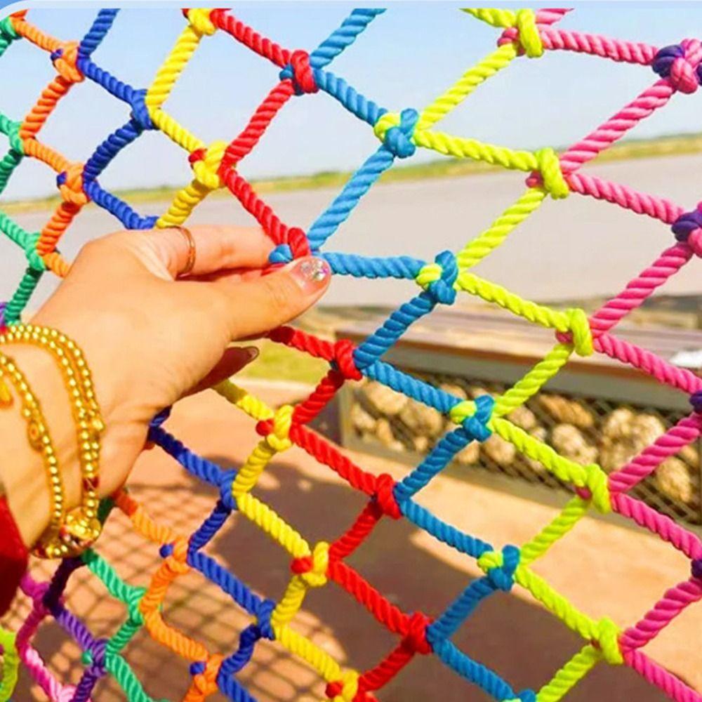 Защитная сетка для балкона, ячейка 5 см, сетка против падения, новая сетка для забора, нейлоновая сетка, дети