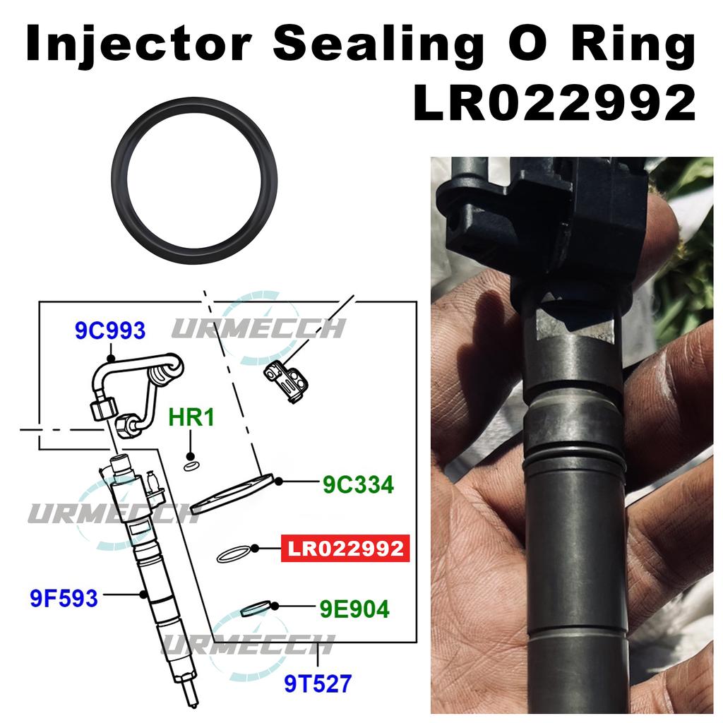 Для Range Rover Sport Land Rover Discovery Jaguar Комплект уплотнительных колец для инжектора LR054612 LR022992 LR032818 3.0L TDV6 SDV6
