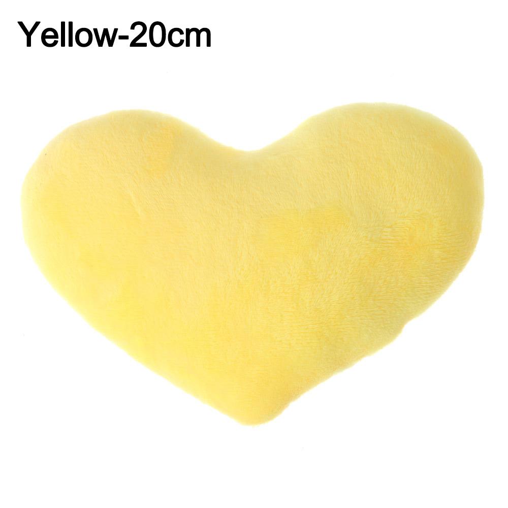 Red Color Home Decorative Valentines Day Soft Pillow Heart Shape Stuffed Pillow Heart Plush Pillow