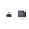COACH Lillie PVC Shoulder Bag, Crossbody Bag, Handbag Women's Dark Brown 91495-IMAA8