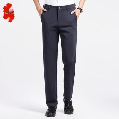 Мужские брюки Fengxiao в стиле business casual прямого кроя